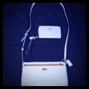 Coach crossbody with matching wallet
